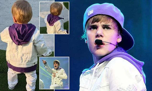 Justin and Hailey Bieber's son Jack is his dad's twin as he channels pop  star in throwback Halloween costume | Daily Mail Online