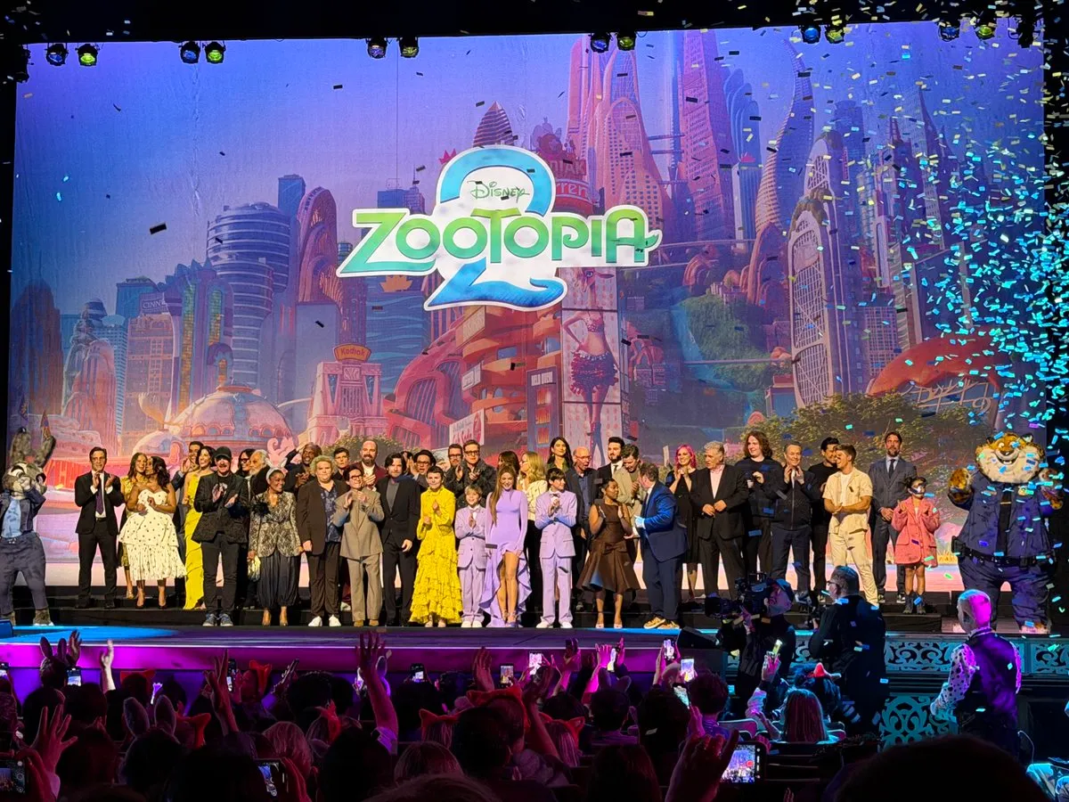 Our incredible cast of Disney's Zootopia 2 at tonight's World Premiere in  Hollywood