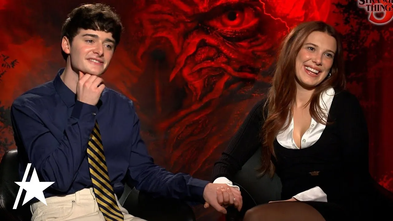 Millie Bobby Brown & Noah Schnapp Say 'Stranger Things' Finale Left Them In  SHAMBLES