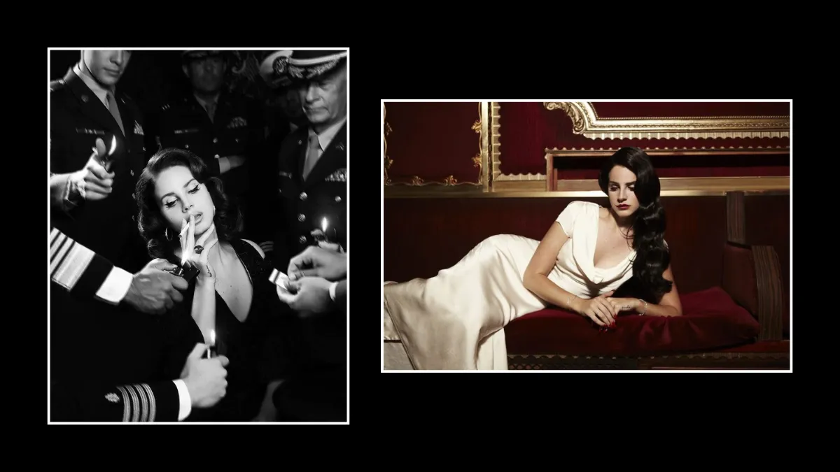 Old Hollywood glam--Lana Del Rey